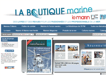 Tablet Screenshot of marines-editions.fr